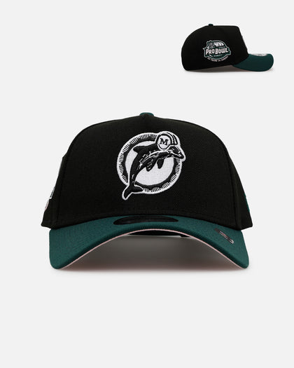 New Era Miami Dolphins 'Black Dark Green' 9FORTY A-Frame Snapback Black/Dark Green