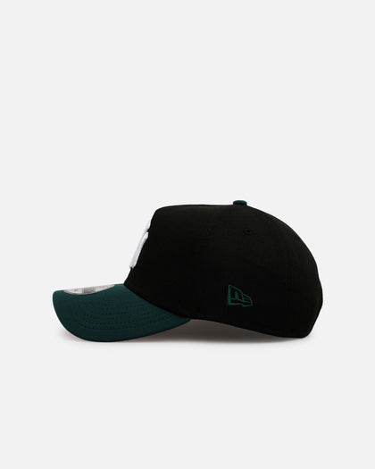 New Era New York Yankees 'Black Dark Green' 9FORTY A-Frame Snapback Black/Dark Green