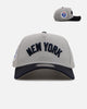 New Era New York Yankees 'Away Greys' 9FORTY A-Frame Snapback Grey