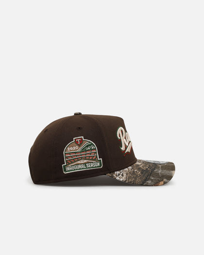 New Era Texas Rangers 'Great Outdoors' 9FORTY A-Frame Snapback Brown/Camo