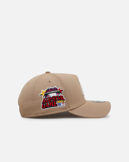 New Era Atlanta Braves 'Tan Pink' 9FORTY A-Frame Snapback Tan