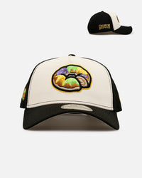 New Era Biloxi Shuckers 'MILB Theme Night' 9FORTY A-Frame Snapback Chrome/Black