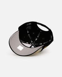 New Era Biloxi Shuckers 'MILB Theme Night' 9FORTY A-Frame Snapback Chrome/Black