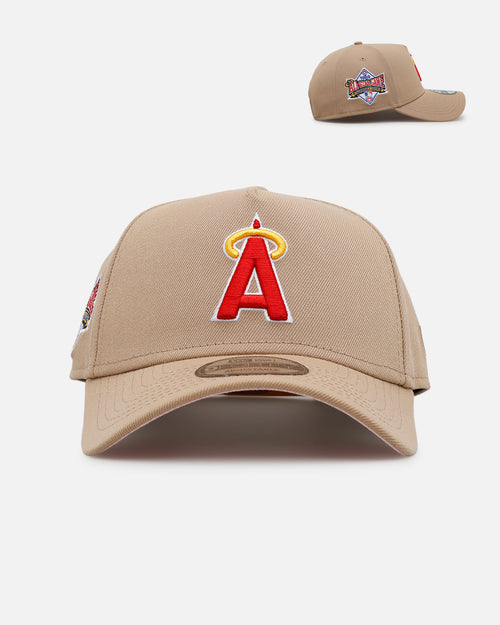 New Era Los Angeles Angels 'Tan Pink' 9FORTY A-Frame Snapback Tan