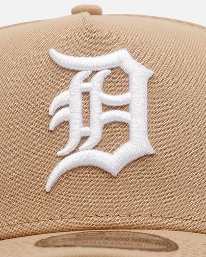 New Era Detroit Tigers 'Tan Pink' 9FORTY A-Frame Snapback Tan