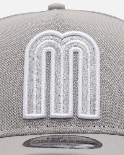 New Era Mexico National Baseball Team 'Mexico Polychromatic' 9FORTY A-Frame Snapback Gray