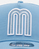 New Era Mexico National Baseball Team 'Mexico Polychromatic' 9FORTY A-Frame Snapback Sky Blue