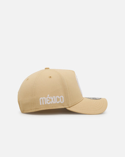 New Era Mexico National Baseball Team 'Mexico Polychromatic' 9FORTY A-Frame Snapback Vegas Gold