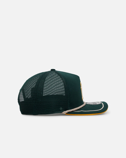 New Era Oakland Athletics 'Spring Injection' 9FIFTY A-Frame Trucker Snapback Green