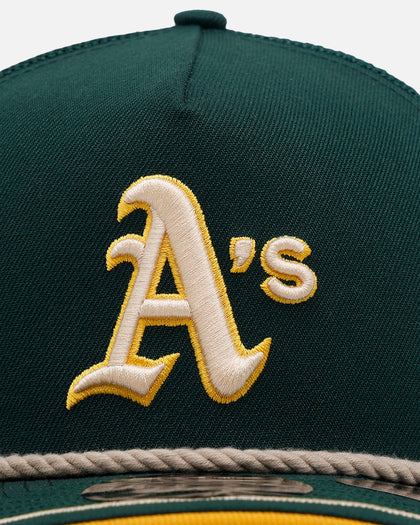 New Era Oakland Athletics 'Spring Injection' 9FIFTY A-Frame Trucker Snapback Green