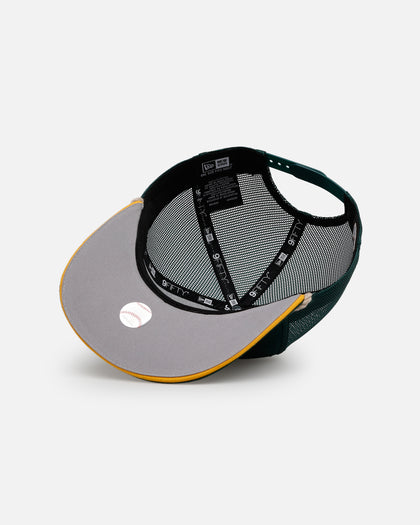 New Era Oakland Athletics 'Spring Injection' 9FIFTY A-Frame Trucker Snapback Green