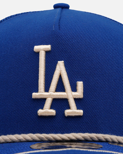New Era Los Angeles Dodgers 'Spring Injection' 9FIFTY A-Frame Trucker Snapback Blue