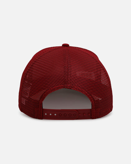 New Era Philadelphia Phillies 'Spring Injection' 9FIFTY A-Frame Trucker Snapback Burgundy