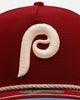 New Era Philadelphia Phillies 'Spring Injection' 9FIFTY A-Frame Trucker Snapback Burgundy