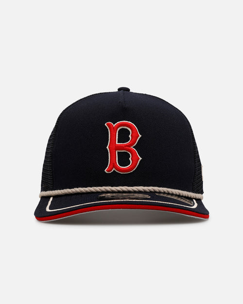 New Era Boston Red Sox 'Spring Injection' 9FIFTY A-Frame Trucker Snapback Navy