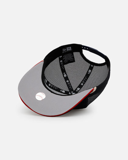 New Era Boston Red Sox 'Spring Injection' 9FIFTY A-Frame Trucker Snapback Navy