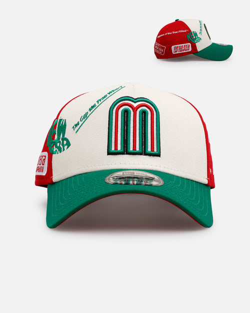 New Era Mexico National Baseball Team 'Mexico Spring Delivery' 9FORTY A-Frame Snapback Red/Green