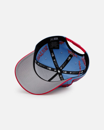 New Era Mexico National Baseball Team 'Mexico Spring Delivery' 9FORTY A-Frame Snapback Sky Blue