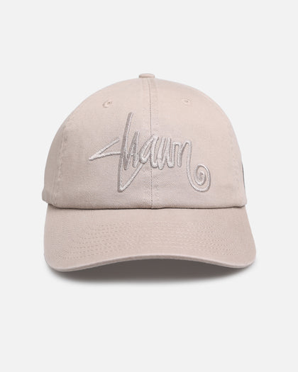 S Double Shawn Script Strapback Stone