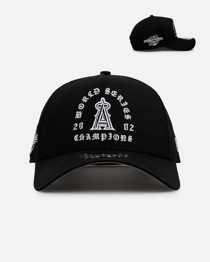 New Era Anaheim Angels 'Gothic Arch 2.0' 9FORTY A-Frame Snapback Black/White