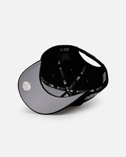 New Era Boston Red Sox 'Gothic Arch 2.0' 9FORTY A-Frame Snapback Black/White