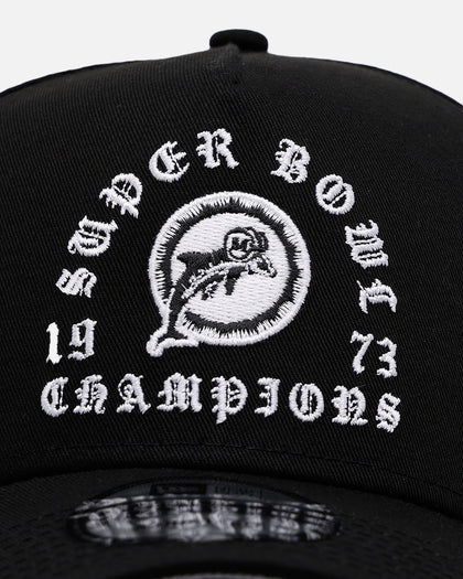 New Era Miami Dolphins 'Gothic Arch 2.0' 9FORTY A-Frame Snapback Black/White