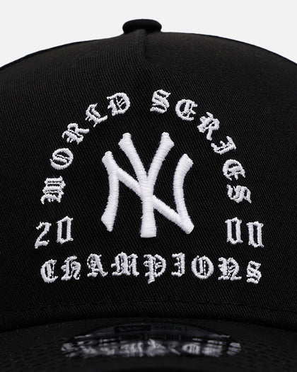 New Era New York Yankees 'Gothic Arch 2.0' 9FORTY A-Frame Snapback Black/White
