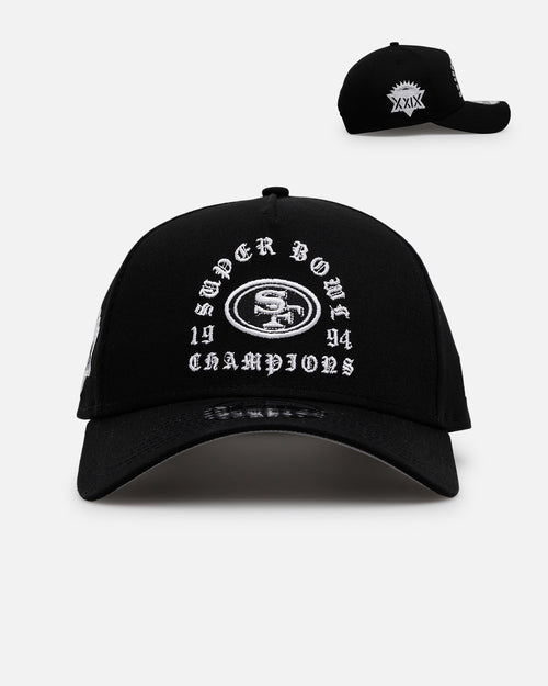 New Era San Francisco 49ers 'Gothic Arch 2.0' 9FORTY A-Frame Snapback Black/White