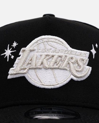 New Era Los Angeles Lakers 'Grit 3.0' 9FORTY A-Frame Snapback Black/White
