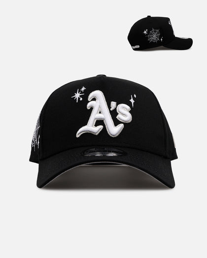 New Era Oakland Athletics 'Grit 3.0' 9FORTY A-Frame Snapback Black/White