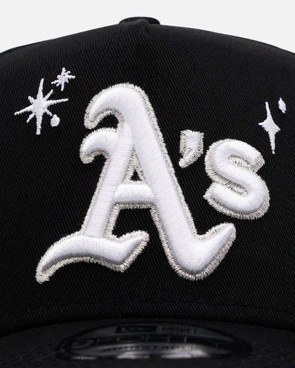New Era Oakland Athletics 'Grit 3.0' 9FORTY A-Frame Snapback Black/White