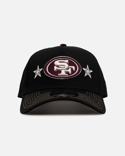 New Era San Francisco 49ers 'Ivory Stars Outlaws' 9FORTY A-Frame Snapback Black/Maroon
