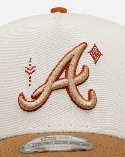 New Era Atlanta Braves 'Sunset Trails' 9FORTY A-Frame Snapback Rust