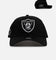New Era Las Vegas Raiders 'Raised Metallic Chainstitch' 9FORTY A-Frame Snapback Black