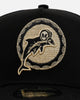 New Era Miami Dolphins 'Raised Metallic Chainstitch' 9FORTY A-Frame Snapback Black
