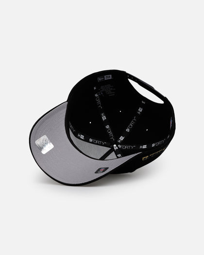 New Era Miami Dolphins 'Raised Metallic Chainstitch' 9FORTY A-Frame Snapback Black