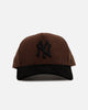 47 Brand New York Yankees 'Barren' Offside DT Corduroy Snapback Brown/Black
