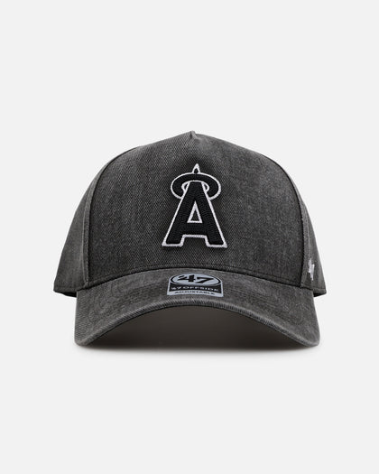 47 Brand Los Angeles Angels 'Washed Black' Offside DT Snapback Washed Black