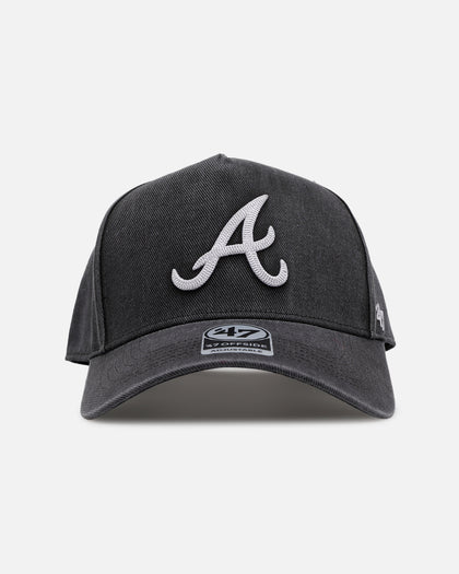 47 Brand Atlanta Braves 'Washed Black' Offside DT Snapback Washed Black