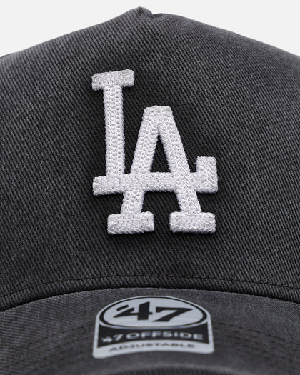 47 Brand Los Angeles Dodgers 'Washed Black' Offside DT Snapback Washed Black