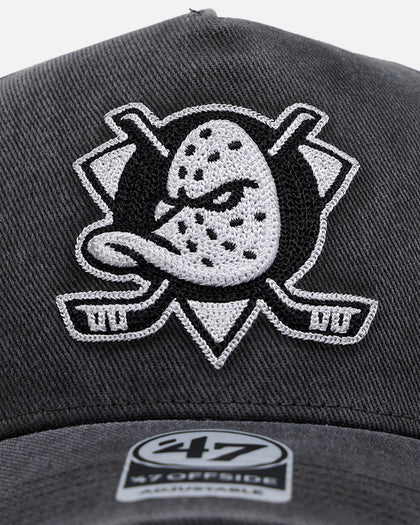 47 Brand Anaheim Ducks 'Washed Black' Offside DT Snapback Washed Black