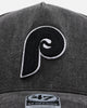 47 Brand Philadelphia Phillies 'Washed Black' Offside DT Snapback Washed Black