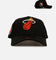 New Era Miami Heat 'NBA Dia De Los Muertos' 9FORTY A-Frame Snapback Black/Orange