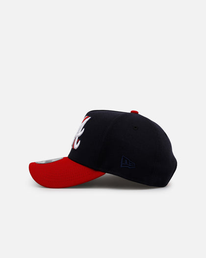 New Era Atlanta Braves 'Cascade' 9FORTY A-Frame Snapback Navy