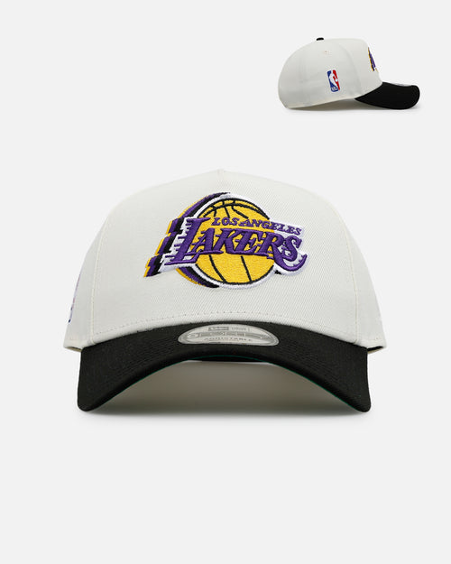 New Era Los Angeles Lakers 'Cascade' 9FORTY A-Frame Snapback Chrome/Black