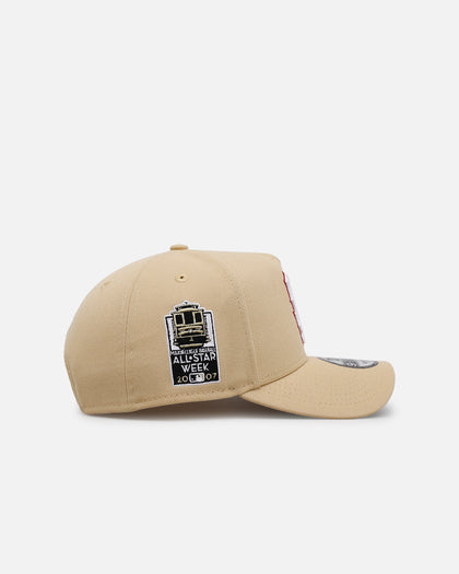 New Era San Francisco Giants 'Crossover' 9FORTY A-Frame Snapback Gold