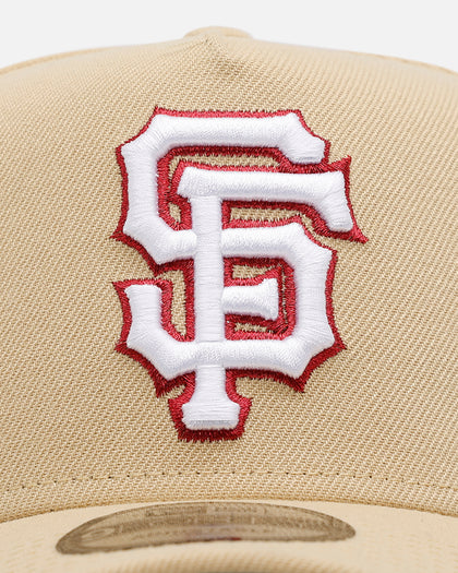 New Era San Francisco Giants 'Crossover' 9FORTY A-Frame Snapback Gold