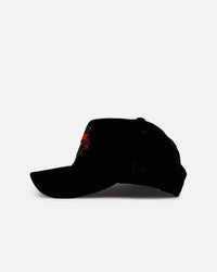 New Era Atlanta Braves 'Spider Web' 9FORTY A-Frame Snapback Black/Red
