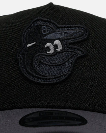 New Era Baltimore Orioles 'Stealth' 9FORTY A-Frame Snapback Black/Charcoal