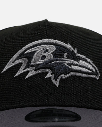 New Era Baltimore Ravens 'Stealth' 9FORTY A-Frame Snapback Black/Charcoal